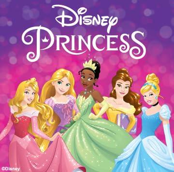 Disney Princess product: five princesses in colorful gowns, official girls' accessories, LuvHer Shop