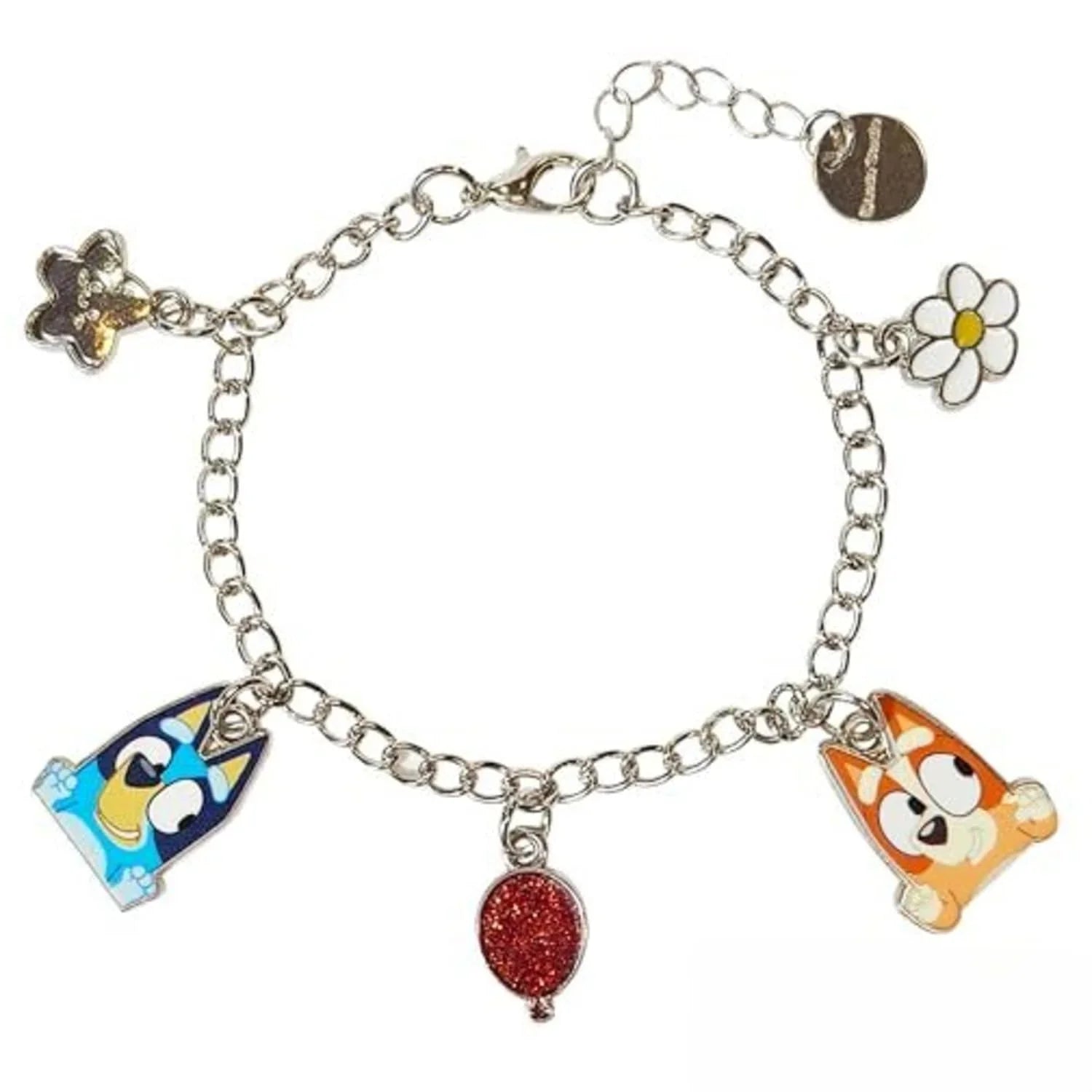 Bluey Bracelet with Metal Charms