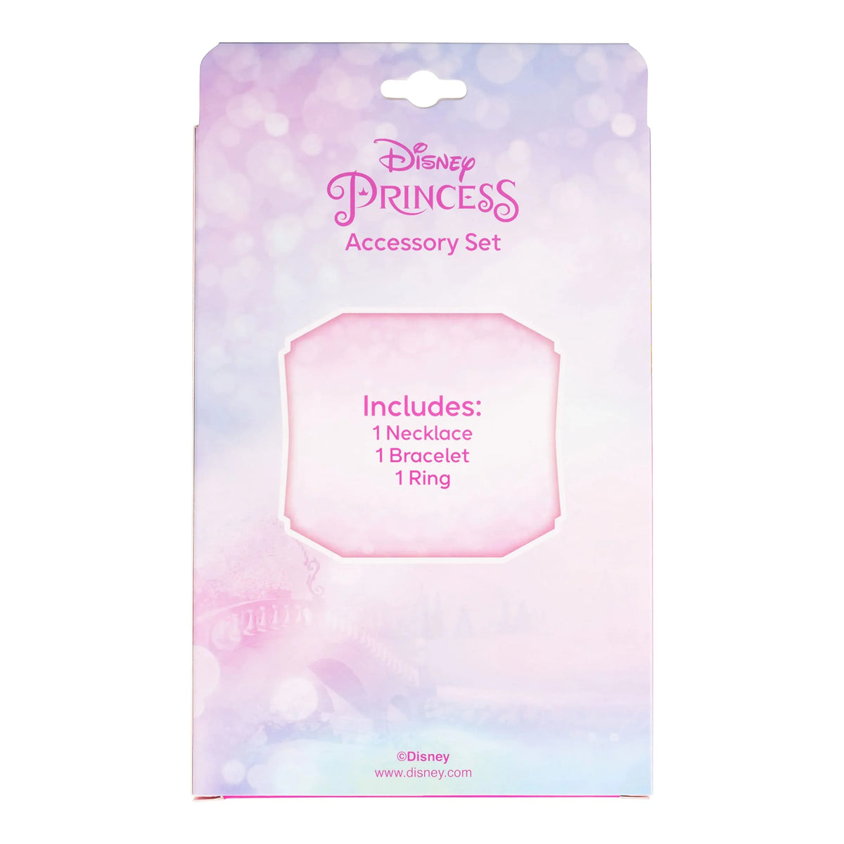 Disney Princess - Girls Play Jewelry Set with Beaded Necklace