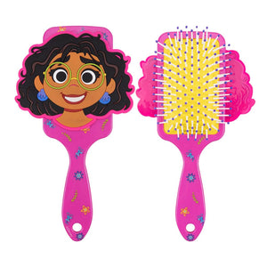 Encanto Hair Brush - Strong Handle With a Strong Handle & Soft Bristles on a Soft Cushion - Large Detangling Brush for Wet or Dry Hair Curley - Thick - Long - Short Hair - recommended for Ages 3+ - LuvHer Shop