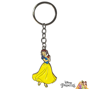 LUV HER Disney Themed Keychain - Metal, Durable, Lightweight, Disney Princesses Character Charm Snow White Keychain, Ages 3+ - LuvHer Shop