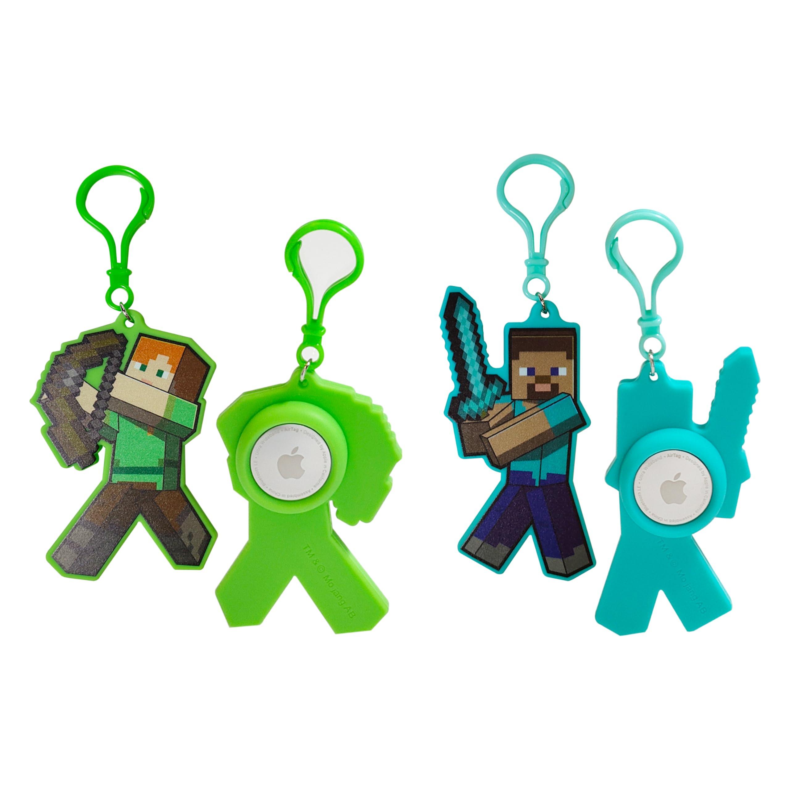 Minecraft Branded AirTag Holders Set - 2 pack