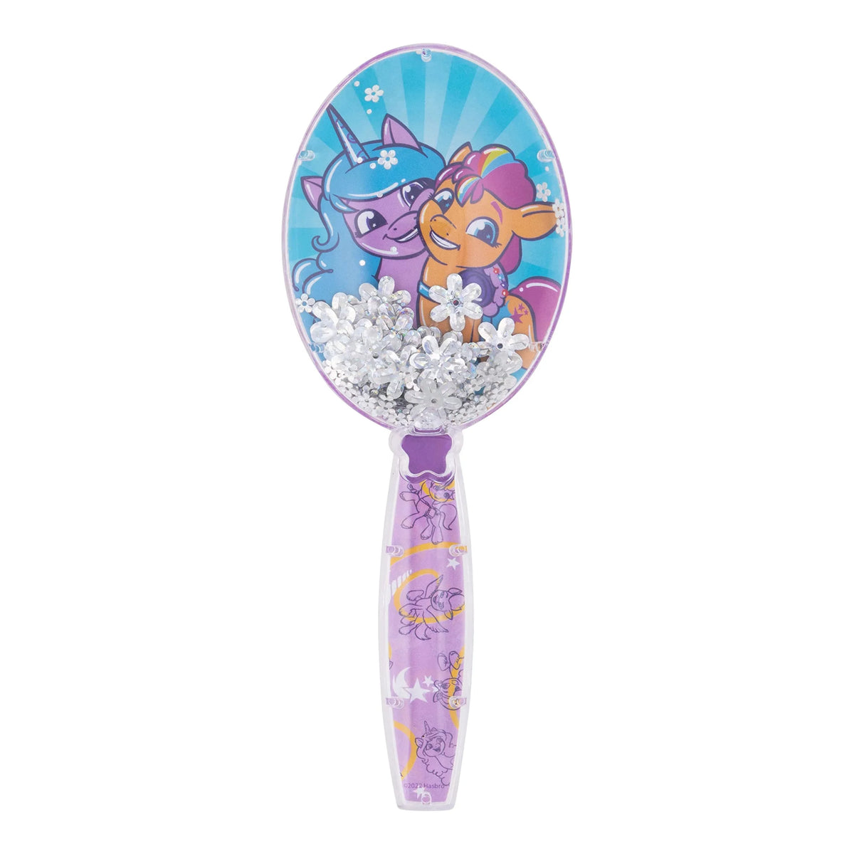 Magical Unicorn Hair Brush with Sparkling Stars