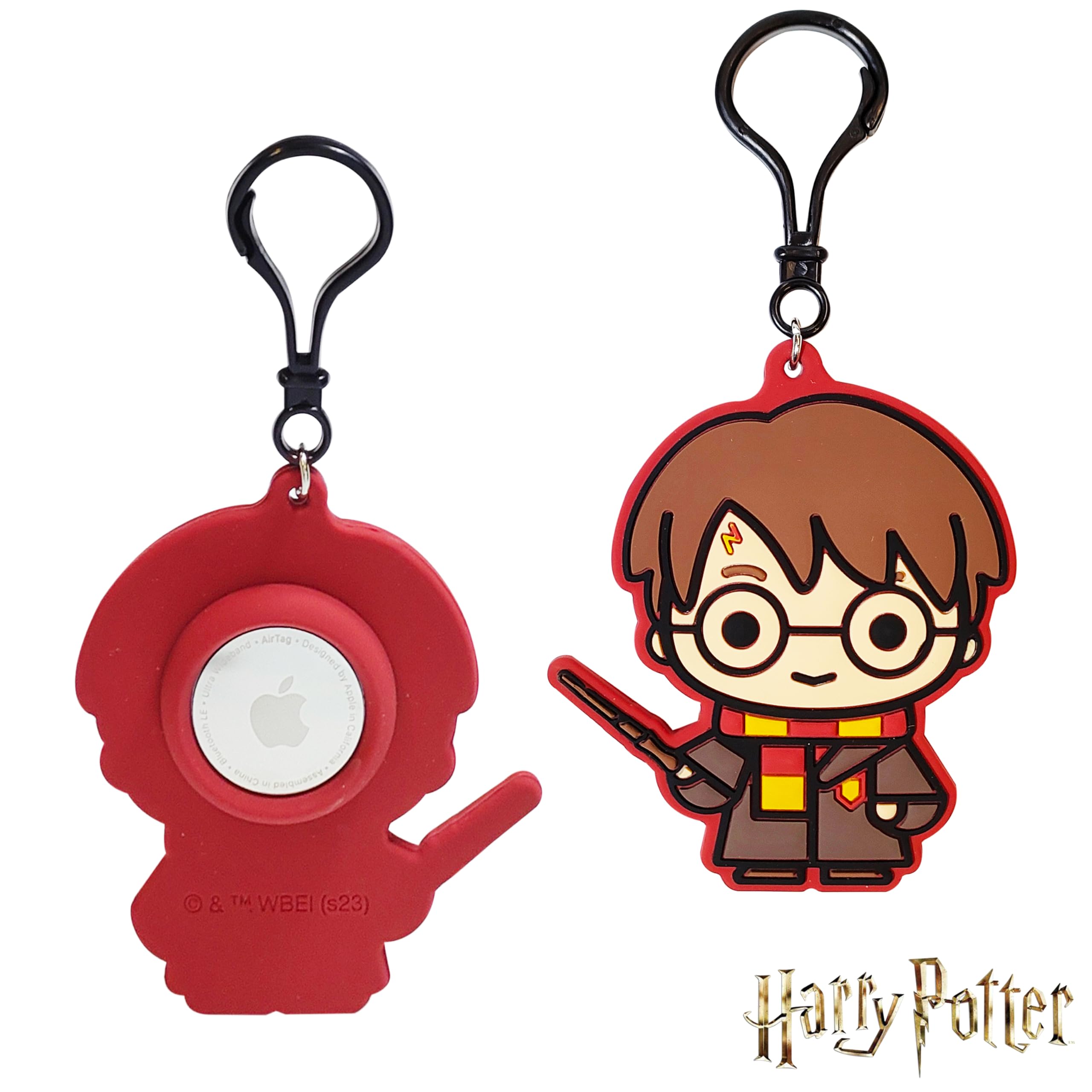 AIRTAG HOLDER For Kids, Harry Potter Gifts, AirTag Keychain, Ensure a snug fit, Silicone Harry Potter Merchandise Designed for Apple AirTags - Keychain Accessories for Women,Men,Kids & Luggage - LuvHer Shop