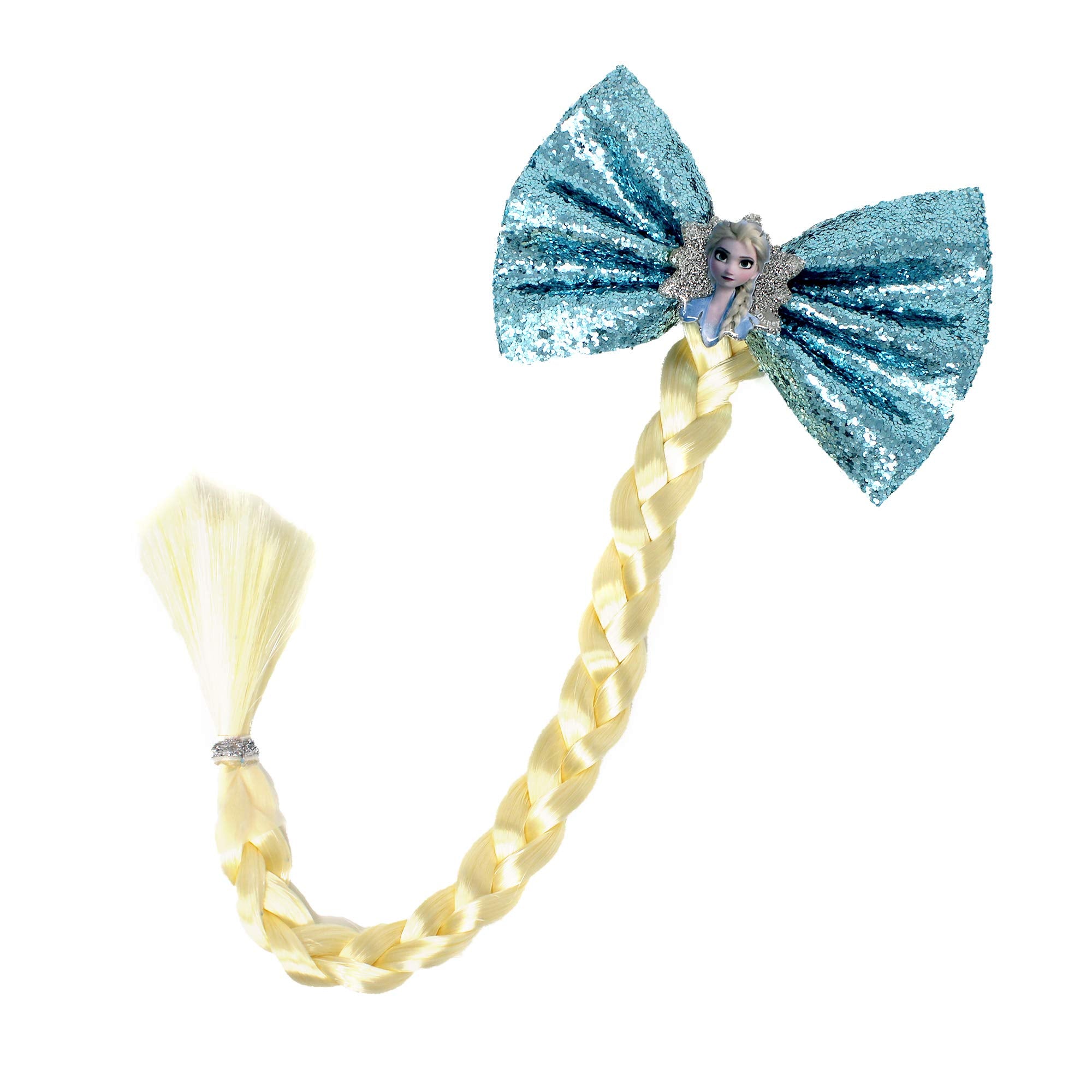 LUV HER Frozen 2 Girls Faux Hair Braid, Princess Elsa Costume - LuvHer Shop