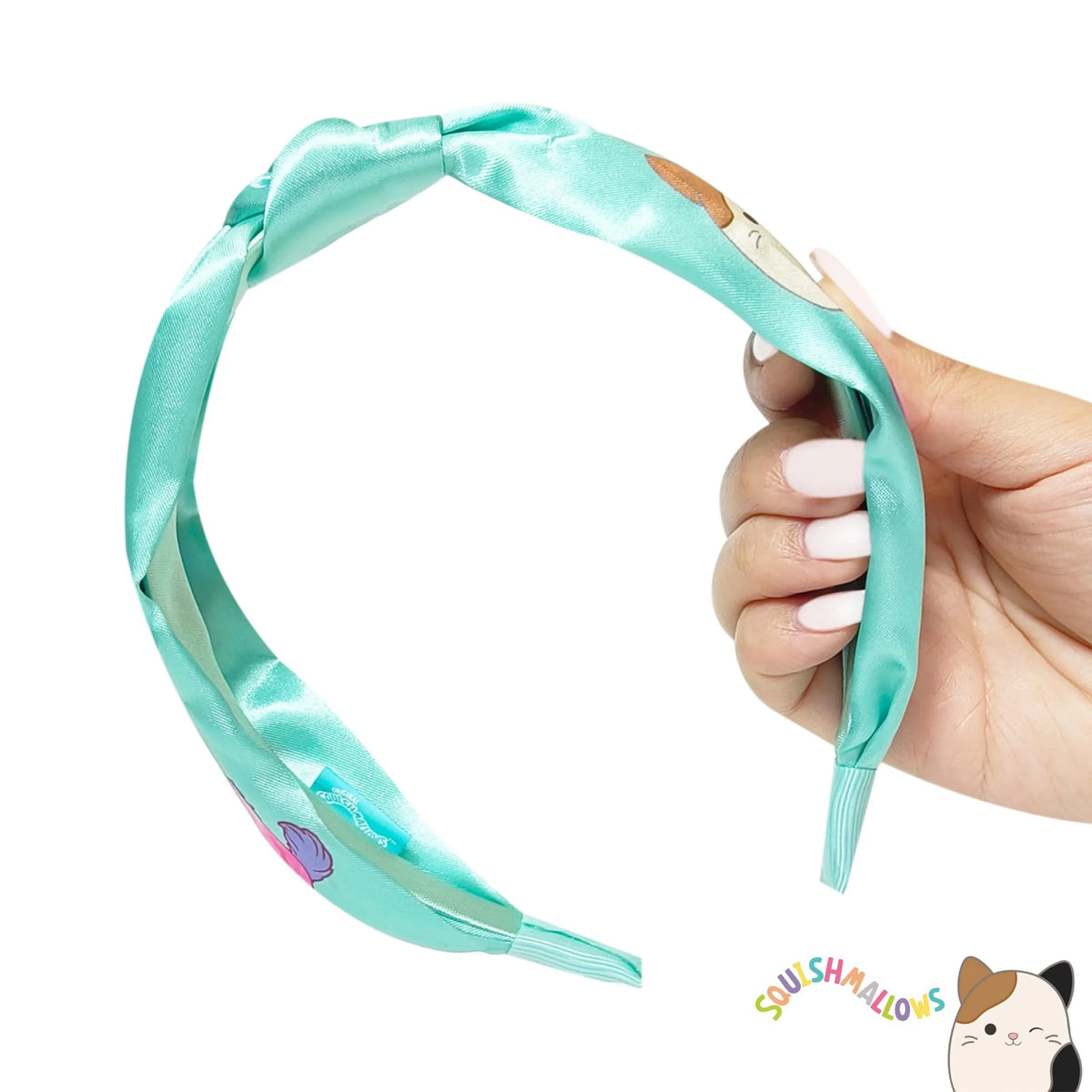 Squishmallows Knotted Headband - Thick and Durable