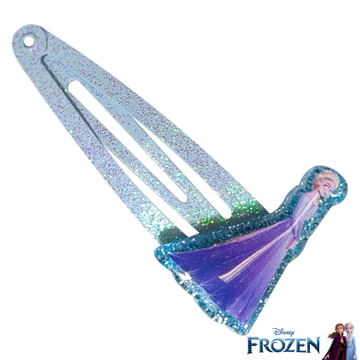 Disney Frozen Elsa glitter snap hair clip for girls, LuvHer Shop girls' accessory