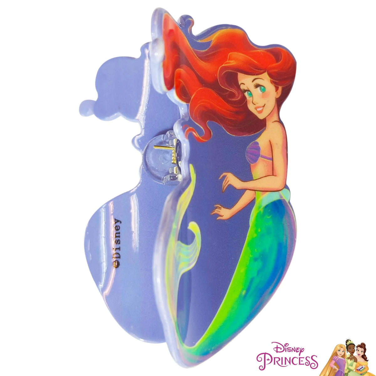 Disney Princess Ariel acrylic pin featuring The Little Mermaid character, LuvHer Shop accessory