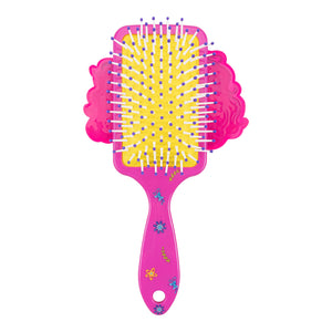 Encanto Hair Brush - Strong Handle With a Strong Handle & Soft Bristles on a Soft Cushion - Large Detangling Brush for Wet or Dry Hair Curley - Thick - Long - Short Hair - recommended for Ages 3+ - LuvHer Shop