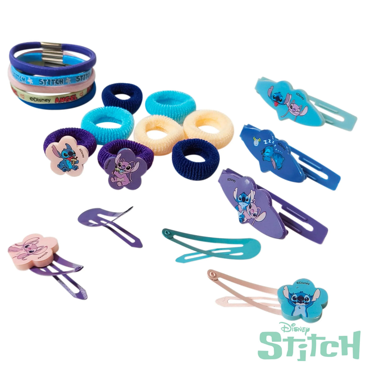 Stitch Hair Clip Set - 20 Pack