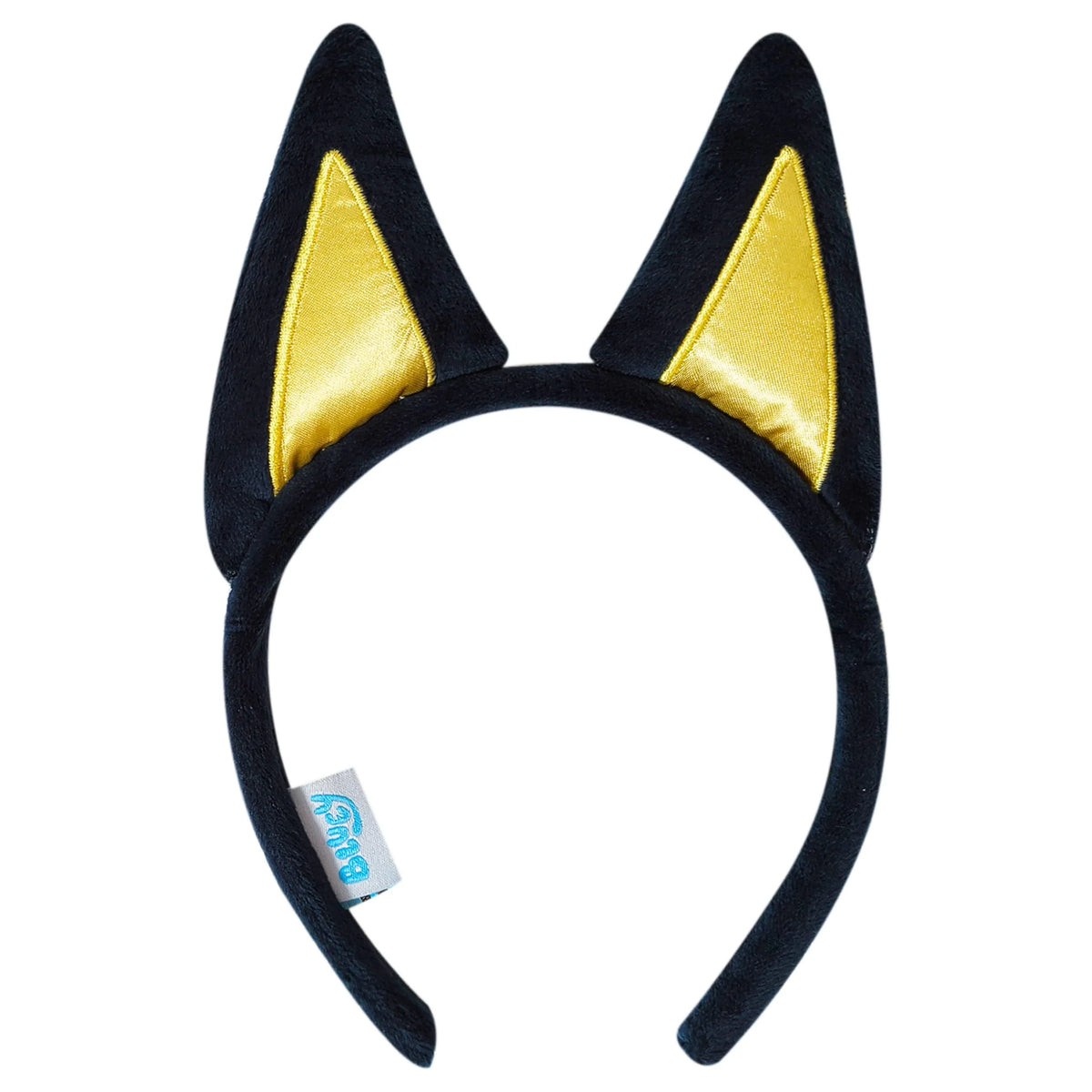 Bluey Bingo Headband with plush black and yellow ears, girls' licensed accessory from LuvHer Shop