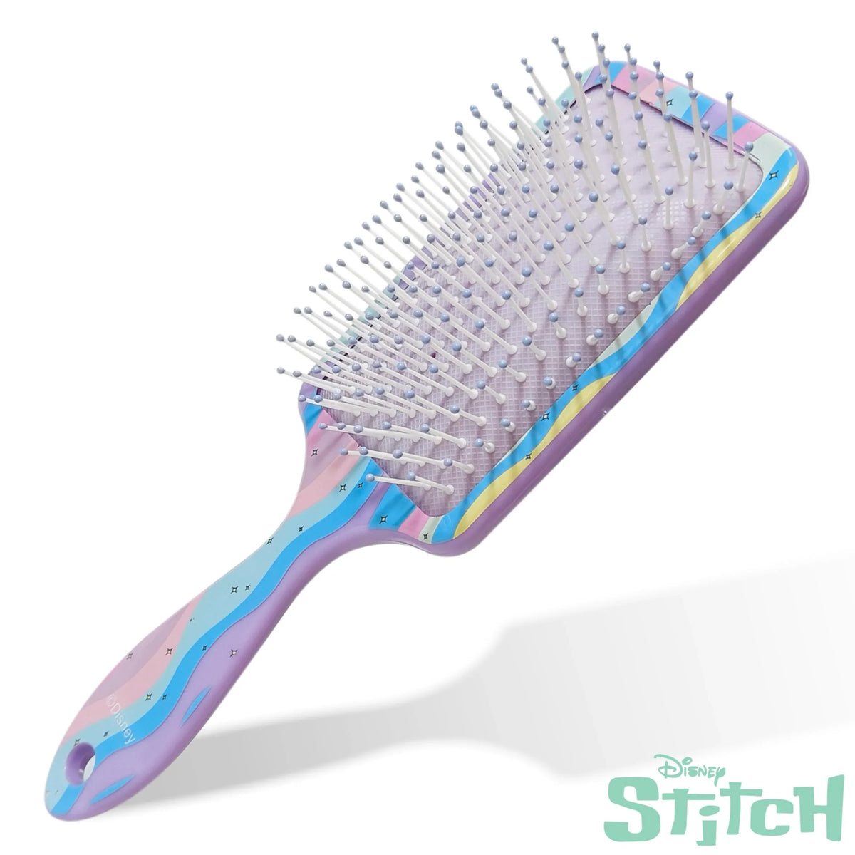 Kids’ Detangling Hair Brush – Fun The Stitch Design, Gentle...