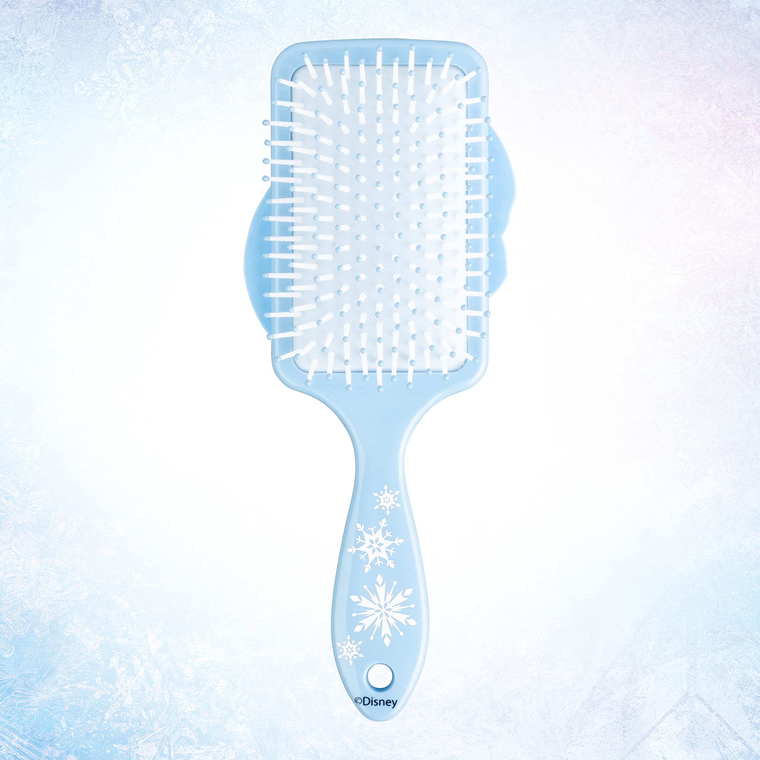 Disney Frozen II Hair Brush - Hair Accessories for Girls Brush for Kids - Blue Brush with Princess Elsa Portrait - Ages 3 + - LuvHer Shop