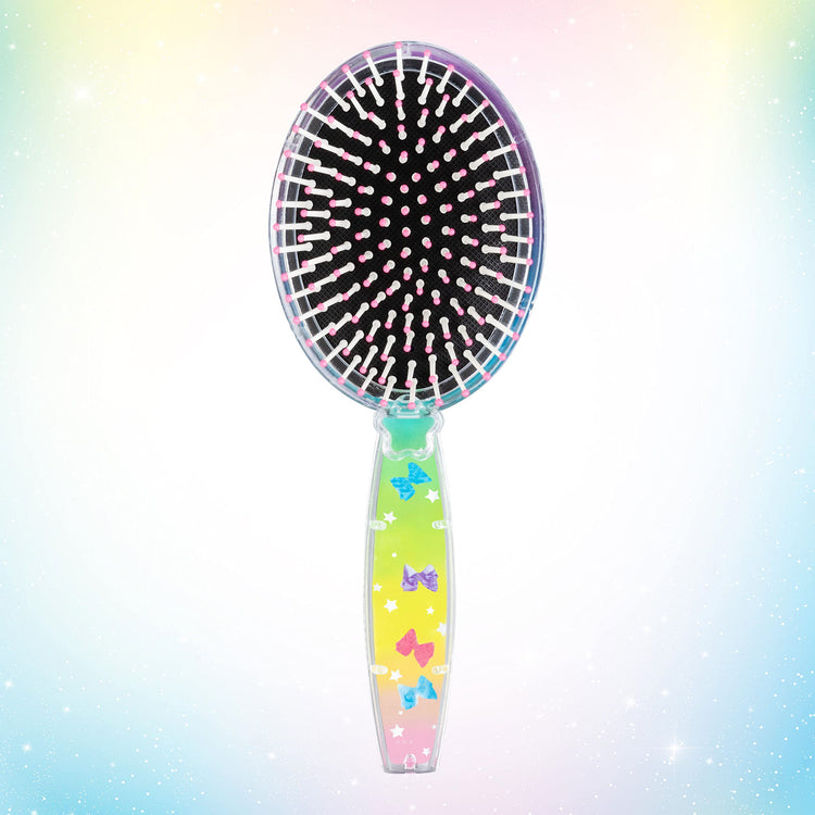 Jojo Siwa Unicorn Girls Confetti Hair Brush, Rainbow Color, Ages 3+ - LuvHer Shop