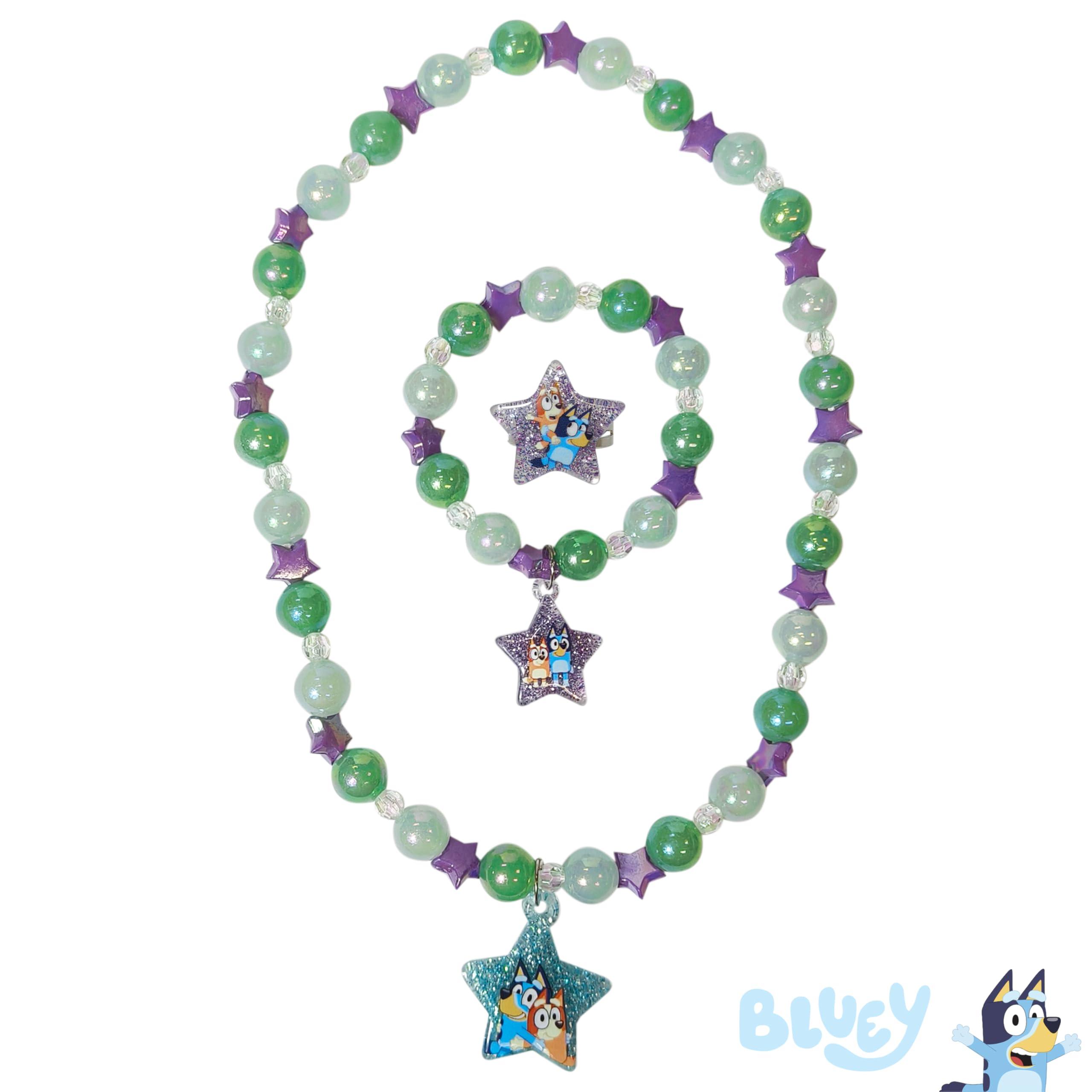 Bluey Girl's Jewelry Set - 3 Pack