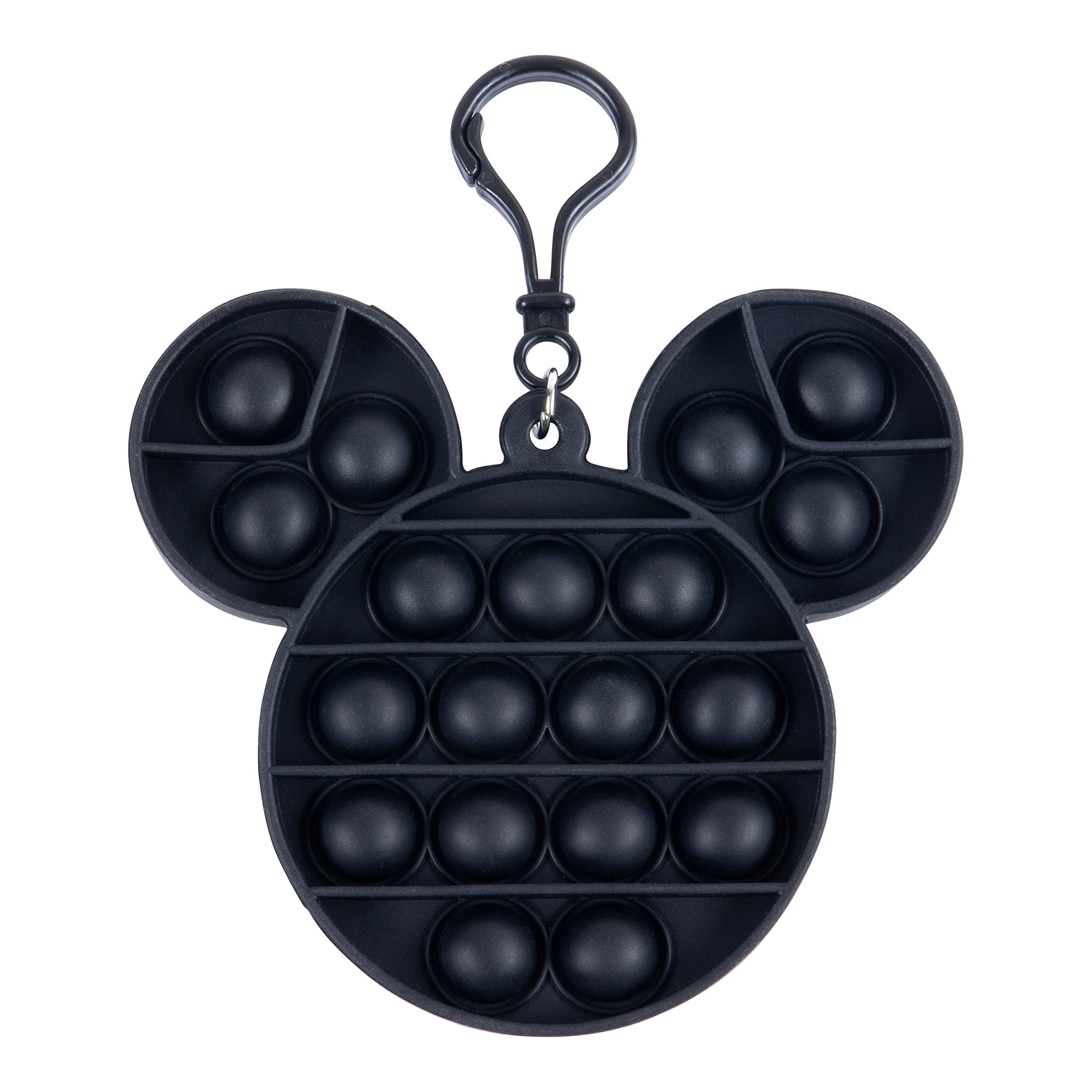 Mickey Mouse - Popper Keychain - Pop it - Mickey Ears Poppers - Pop Its - Kids Keychain - Small Fidget Toy - Stress Relief - Play Accessories - Ages 3 + - LuvHer Shop