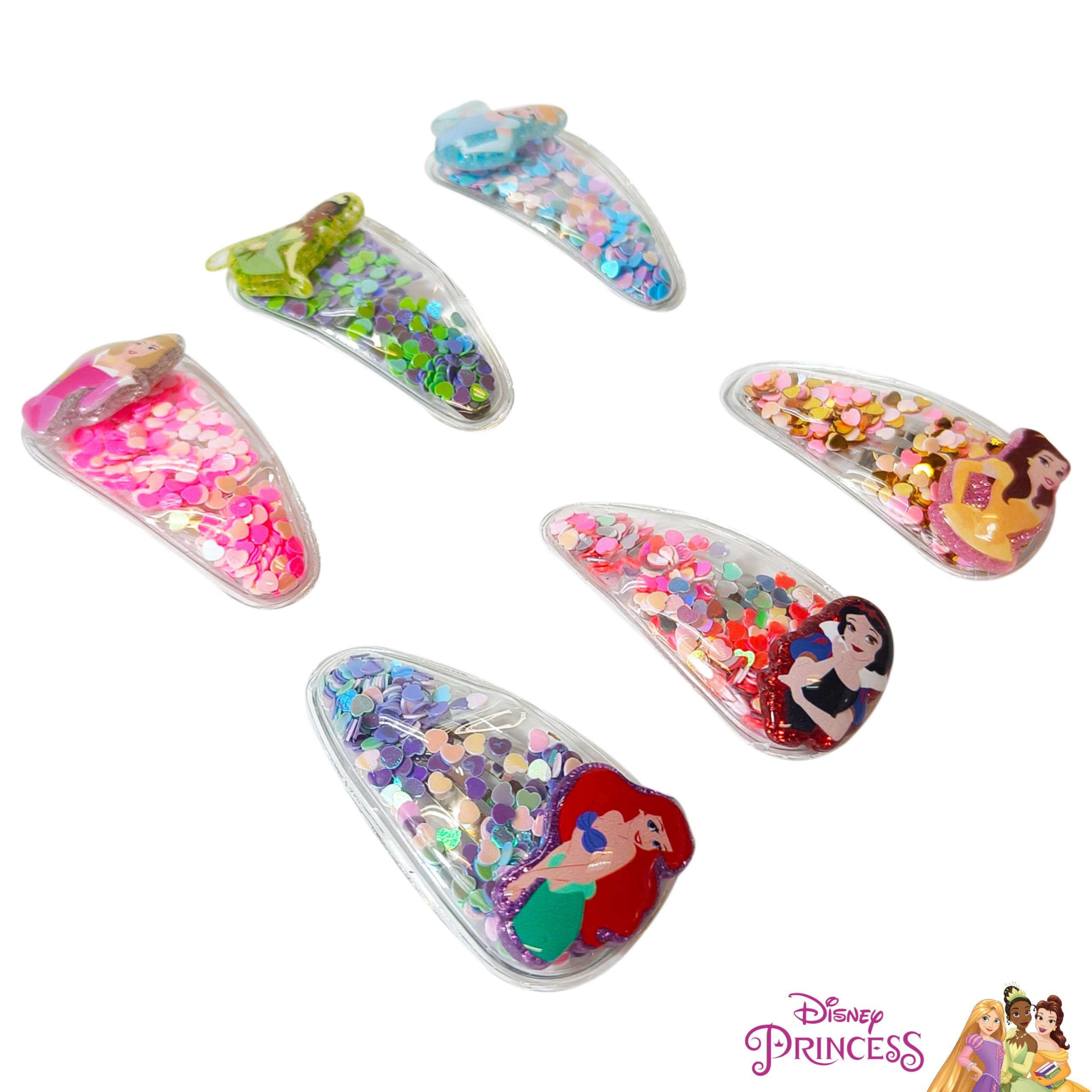 Disney Princess Hair Clip Set - 6 Pack