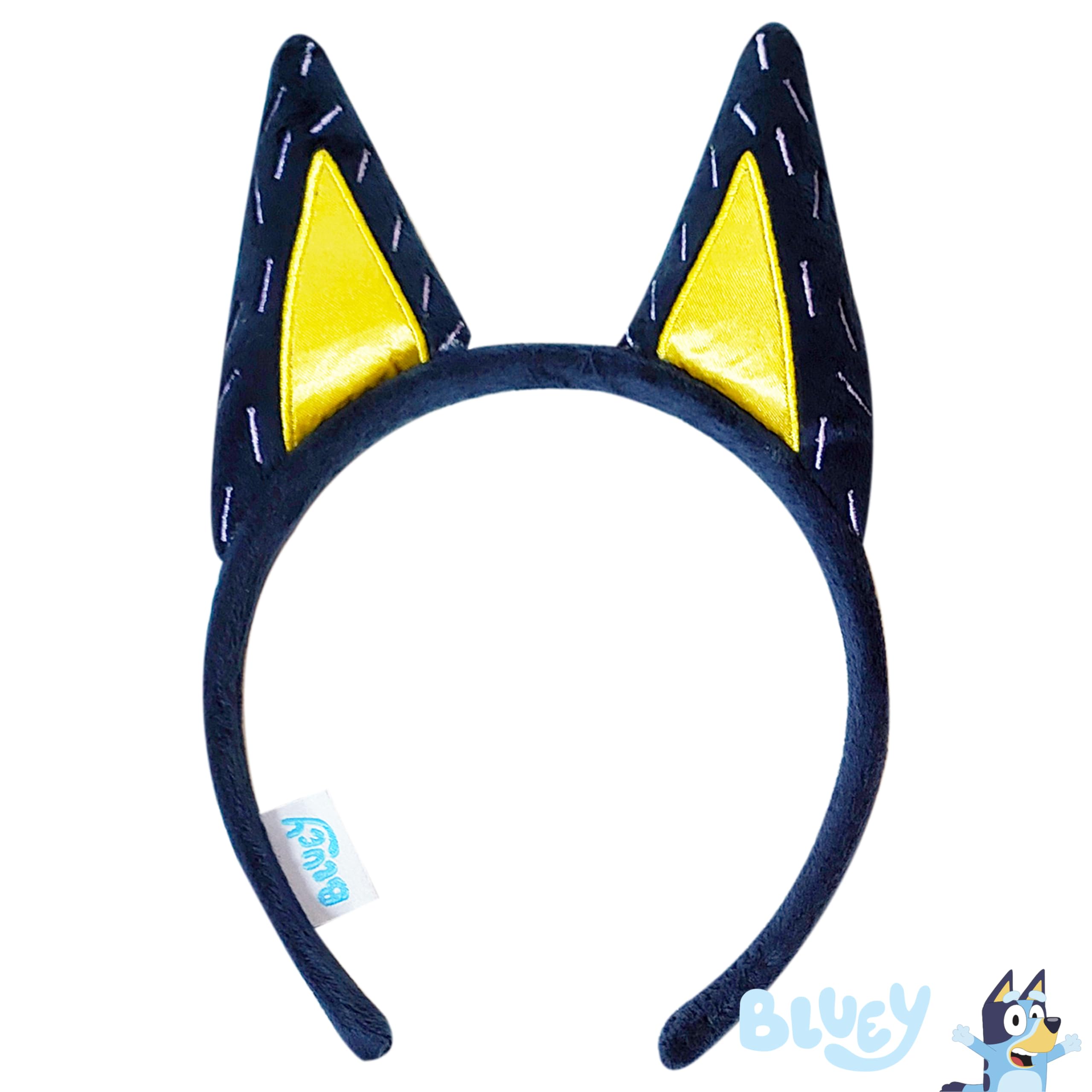 LUV HER Bluey Party Supplies - 4pc Animal Costume Ears Headband, Plush Soft Ears, Elastic Family Headbands for Halloween, Birthday, Play Day - LuvHer Shop