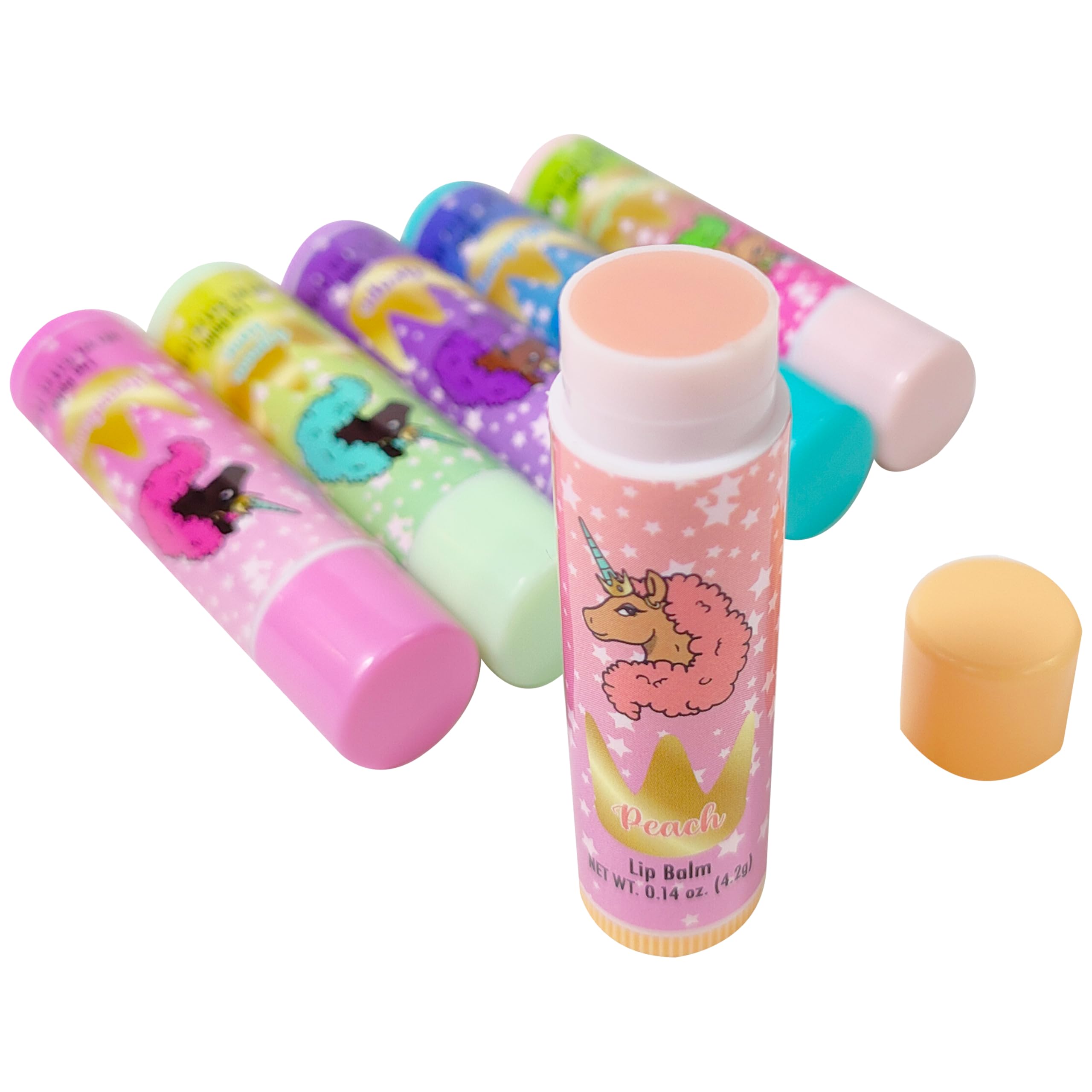 LUV HER 6 Piece Set - Lip Balm Set, Perfect for Girls, Ages 3+ - LuvHer Shop