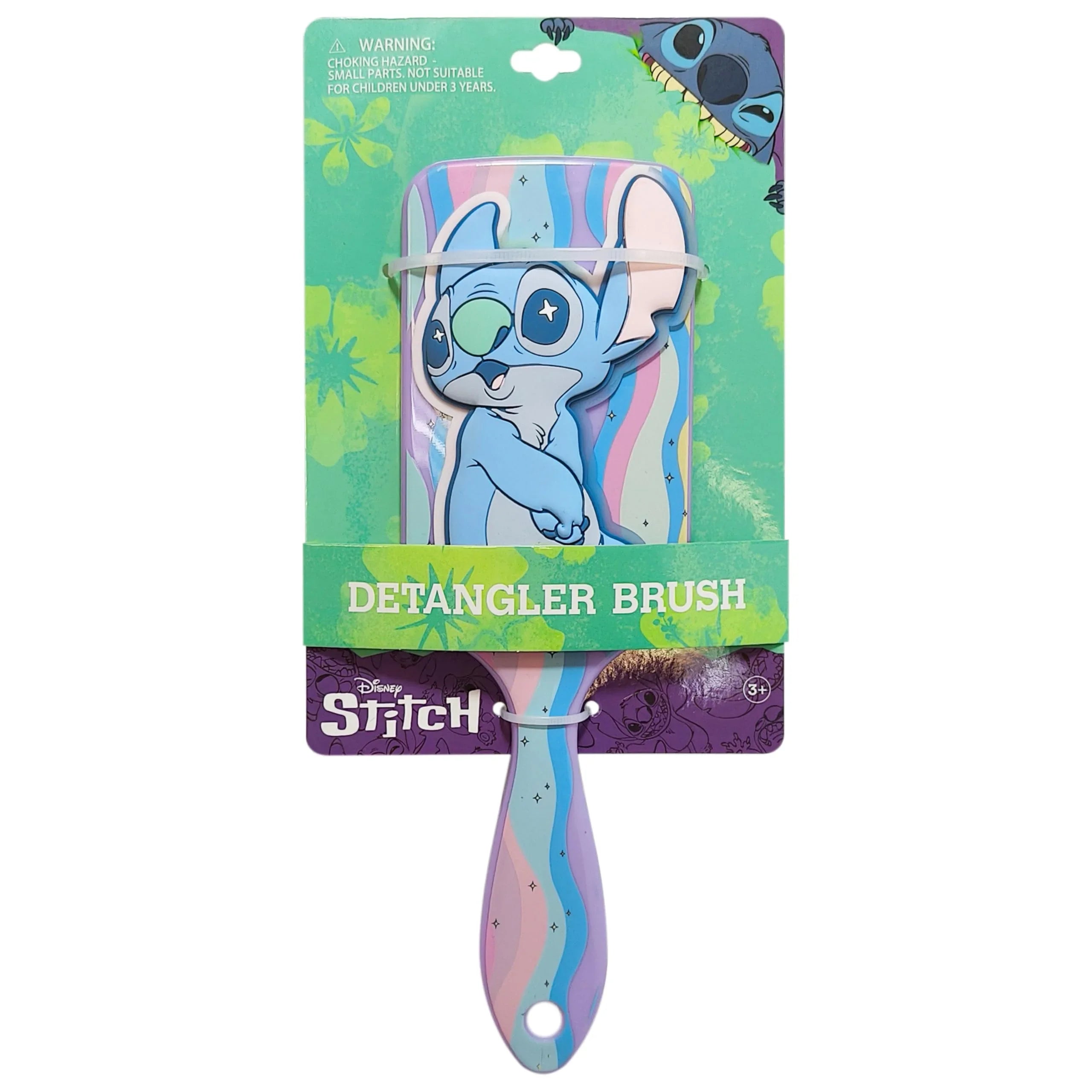 Kids’ Detangling Hair Brush – Fun The Stitch Design, Gentle...