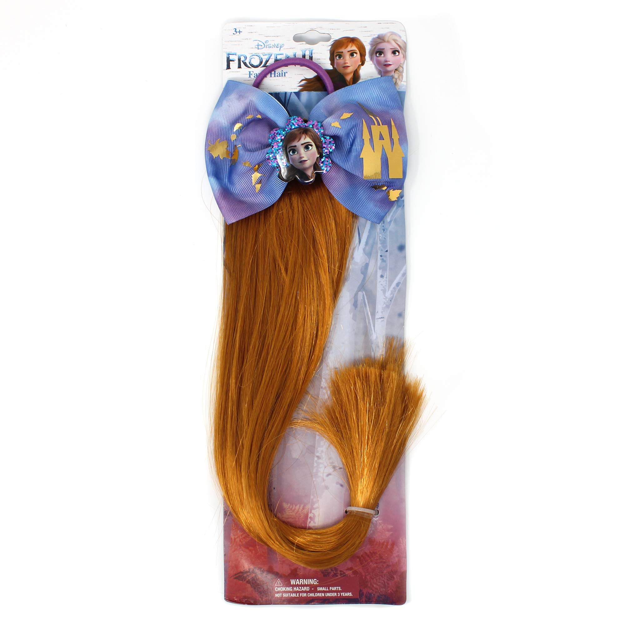 LUV HER Frozen 2 Girls Princess Anna Faux Hair Braid with Bow - LuvHer Shop