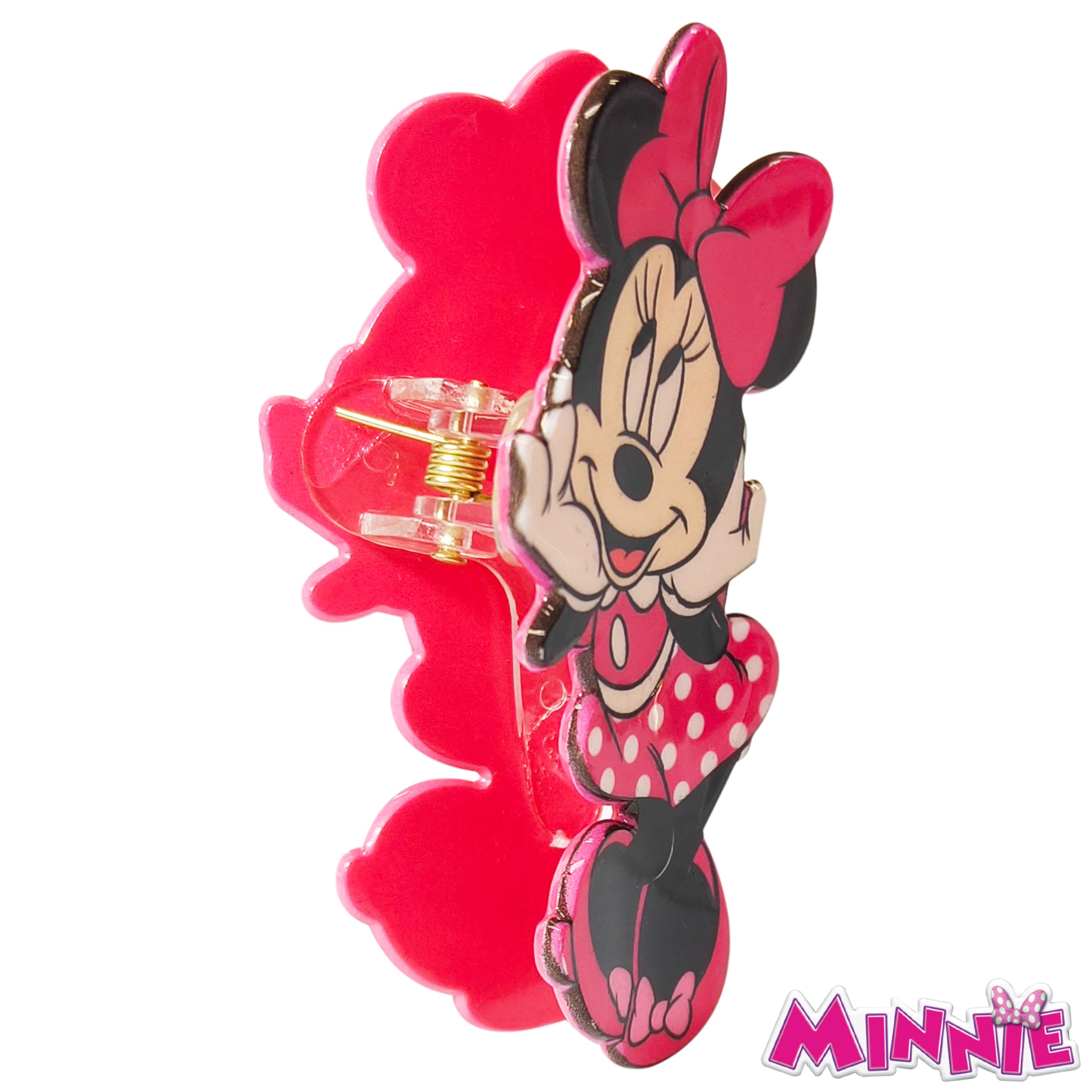 LUV HER Glam Up Your Look with Butterfly Hair Clip - One Cute Hair Clip with Your Favorite Disney Minnie Character with Soft Claw Clips - Ages 3+ - LuvHer Shop