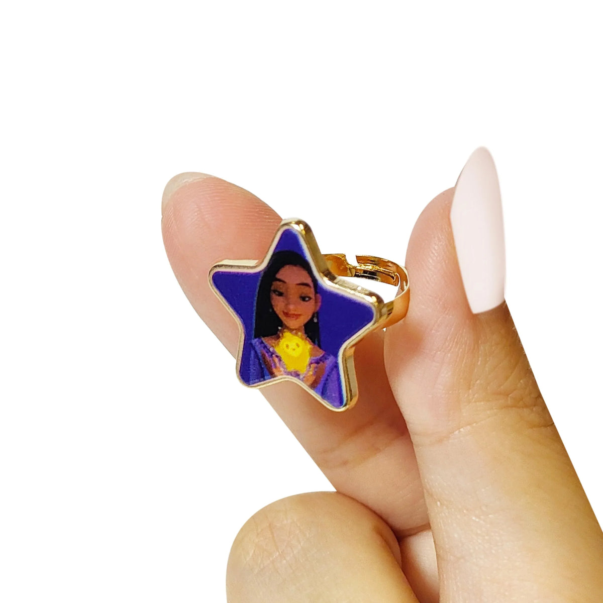 Disney Wish Adjustable Charm Ring Set