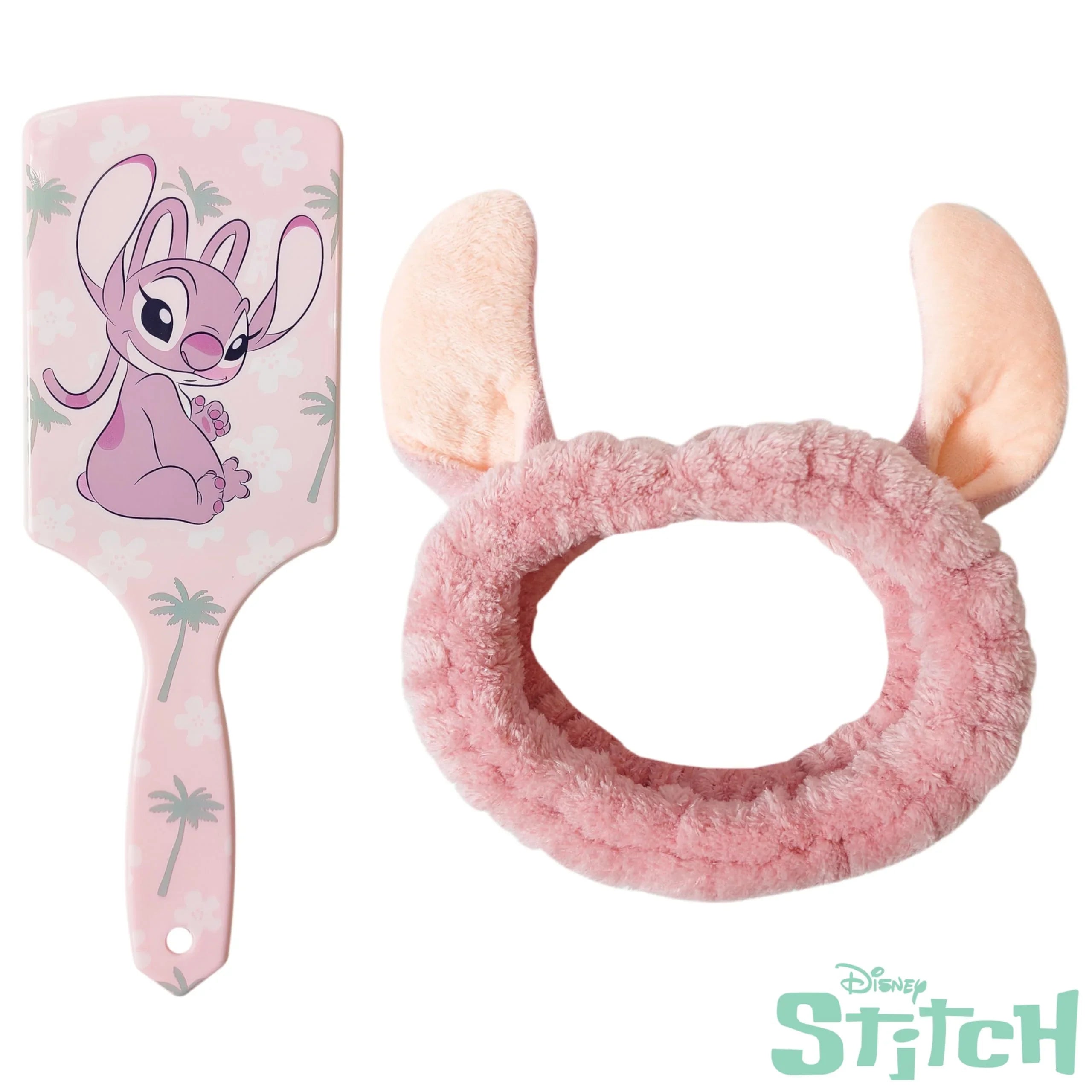 Stitch Hair Brushes & Spa Headband Set