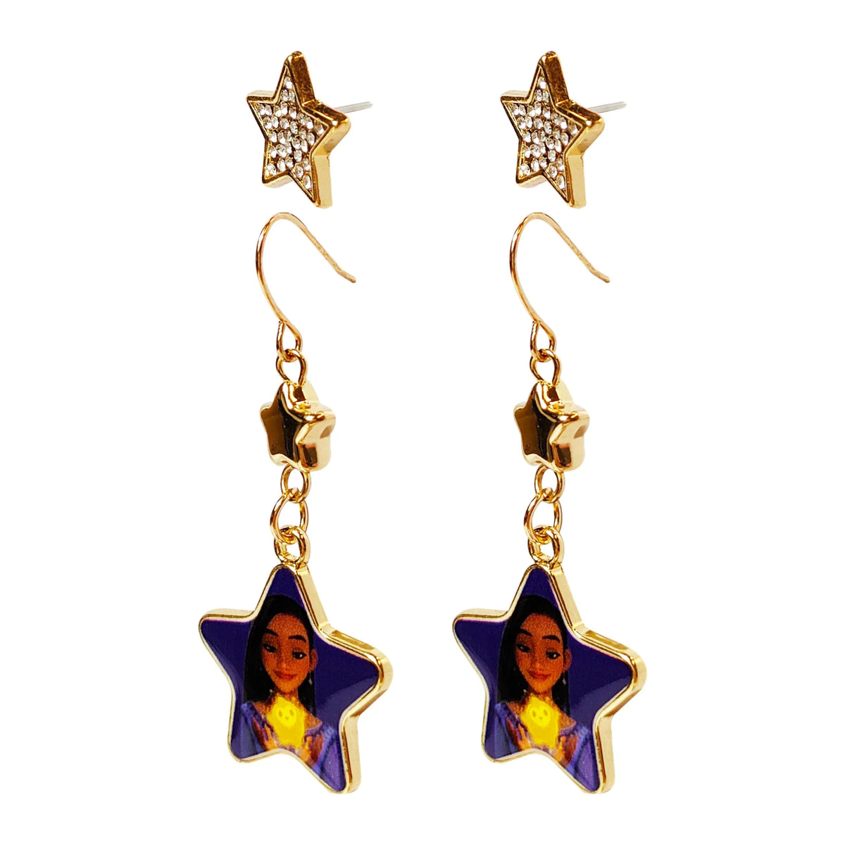 Disney Wish Earrings Set - 2 Pack