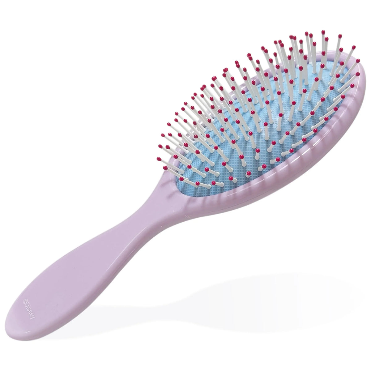 Disney girls' pastel purple hair brush with blue cushion and white bristles by LuvHer Shop