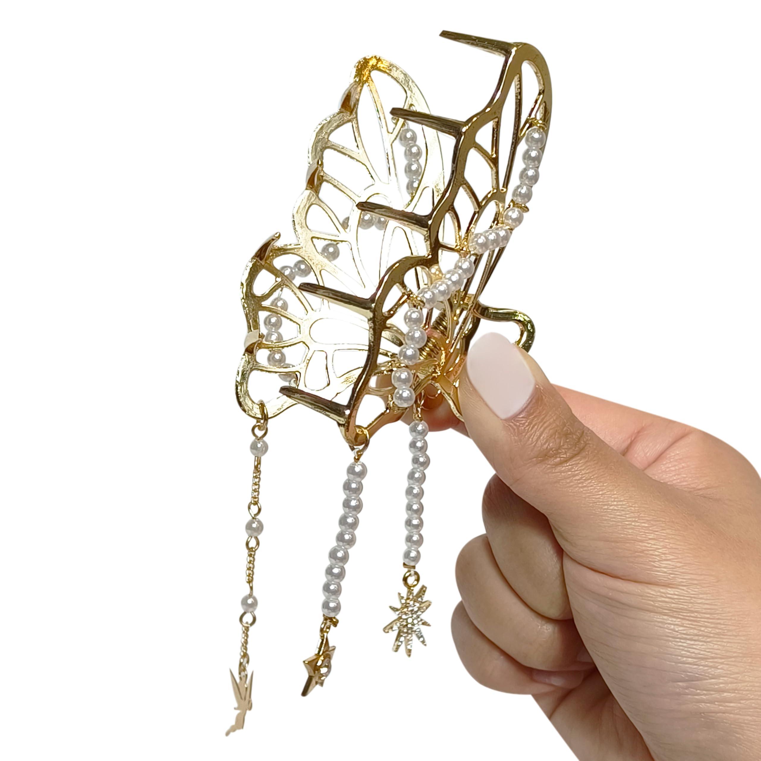 Disney Princess Tinker Bell Premium Claw Hair Clip