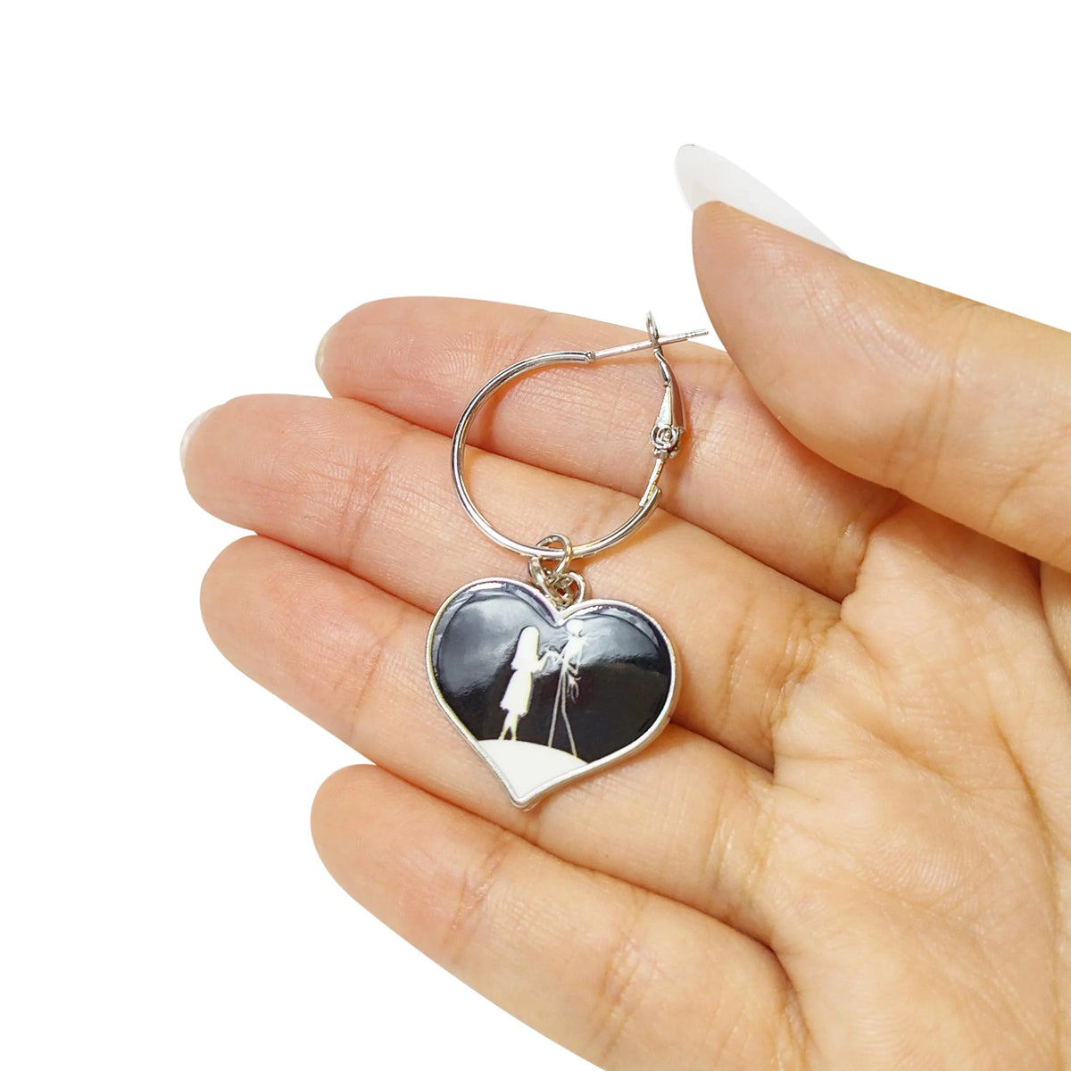Jack Skellington Gothic Jewelry 4 Hypoallergenic Earrings for...