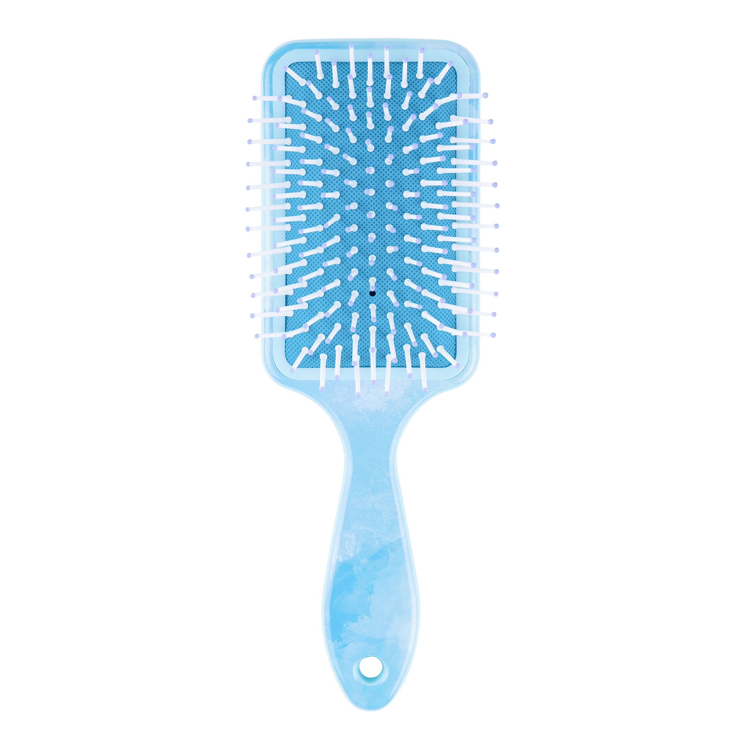 Princess Anna & Elsa Paddle Brush - Disney Hair Brush Strong Handle With a Strong Handle & Soft Bristles on a Soft Cushion - Large Detangling Brush for Wet or Dry Hair Curley Thick Long Short AGES 3+ - LuvHer Shop