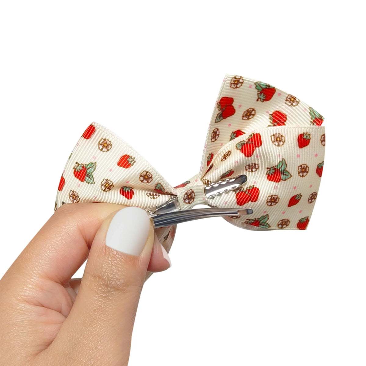 Strawberry Shortcake Printed Girls' Hair Bows – 7-Pack 4-Inch...