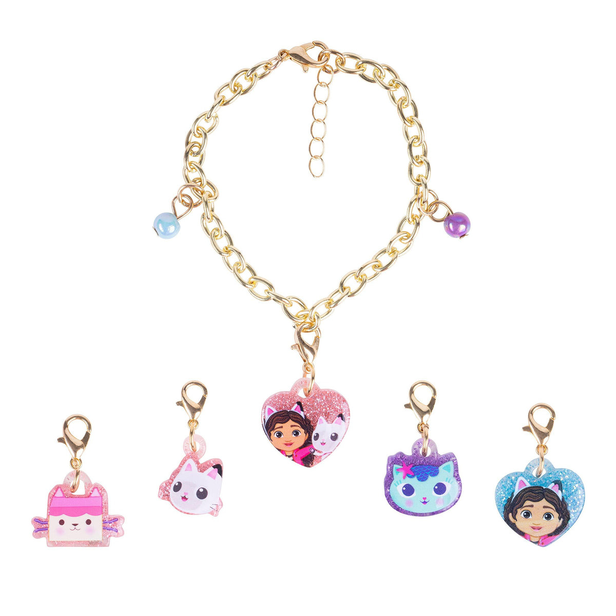 Gabby's Dollhouse Girls "Add A Charm" Toy Bracelet
