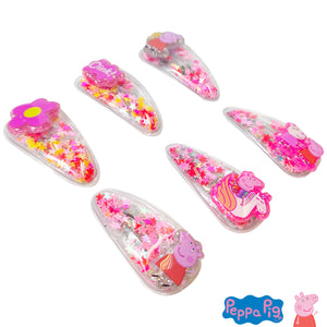 Luv Her Toys For Girls, 6pc Cute Hair Clips For Girls with Favorite Character Charms, Gifts Magical Confetti Hair Clips for Kids, Hair Accessories for Girls Ages 3+ - LuvHer Shop