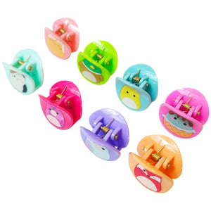 Glam Up Your Look with Squishmallows Butterfly Hair Clips - 8 Cute Hair Clips with Small Claw Clips for Every Occasion - Multi Color - Ages 3+ - LuvHer Shop