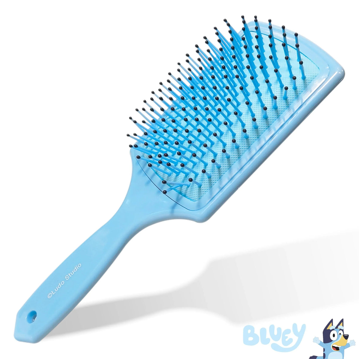Bluey paddle hair brush for girls, official licensed accessory, light blue color, LuvHer Shop