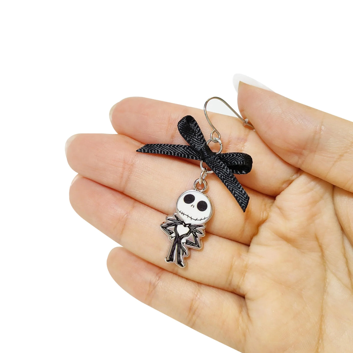 Jack Skellington Gothic Jewelry: 2 Hypoallergenic Earrings...