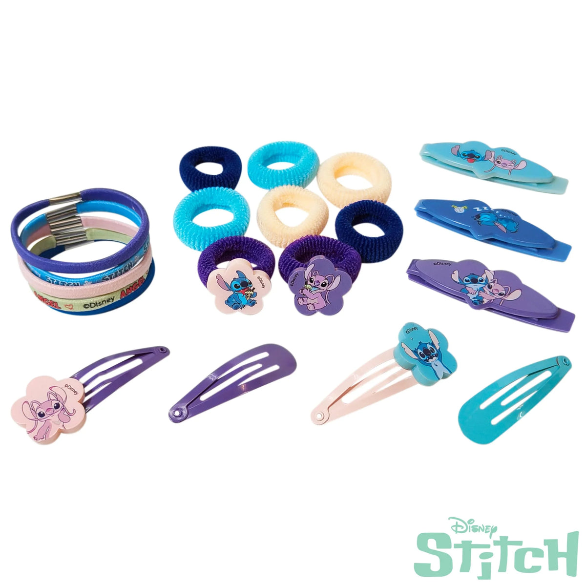 Stitch Hair Clip Set - 20 Pack