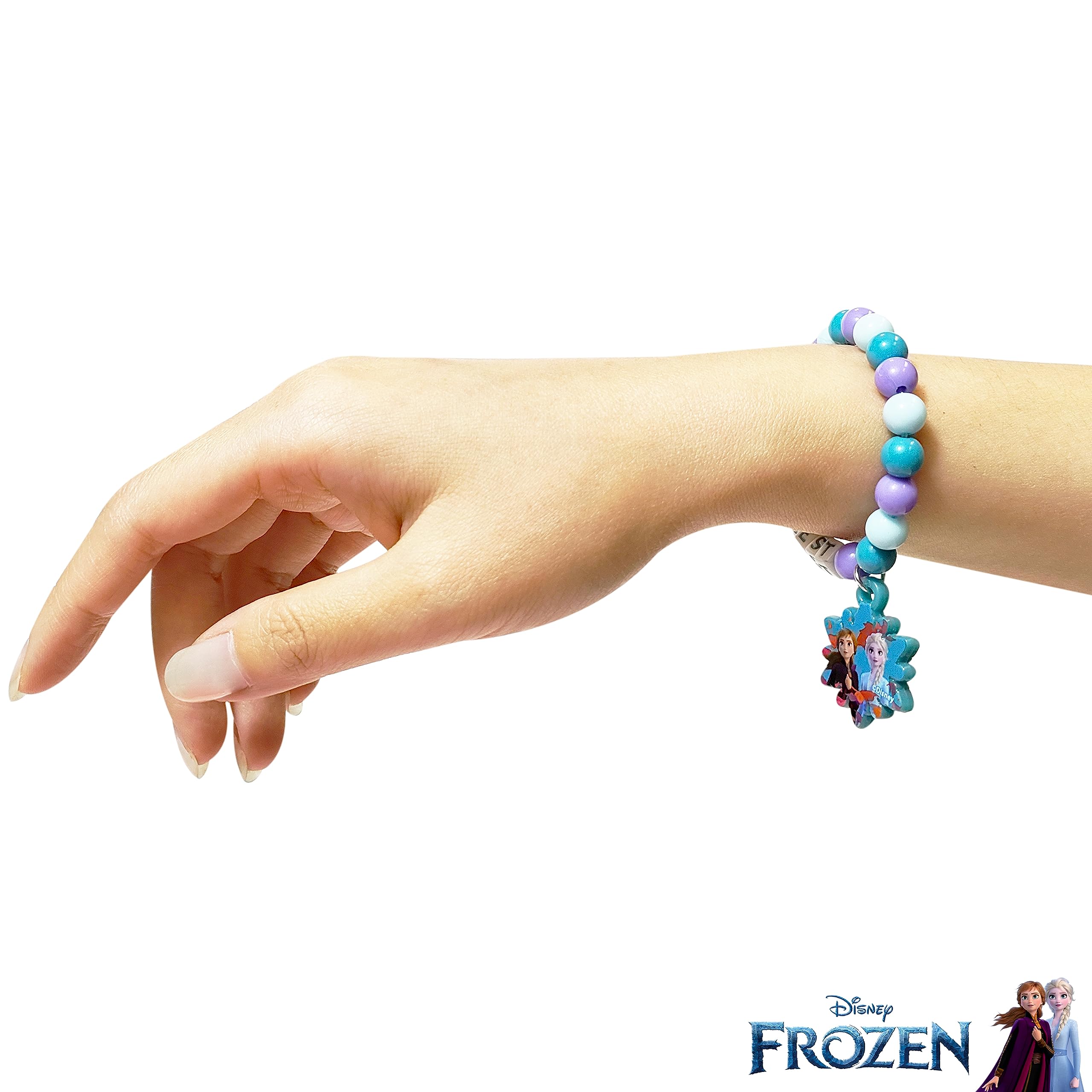 LUV HER Frozen 2 Girls BFF 6 Piece Toy Jewelry Box Set with 2 Rings, 2 Bead Bracelets and Snap Hair Clips - LuvHer Shop