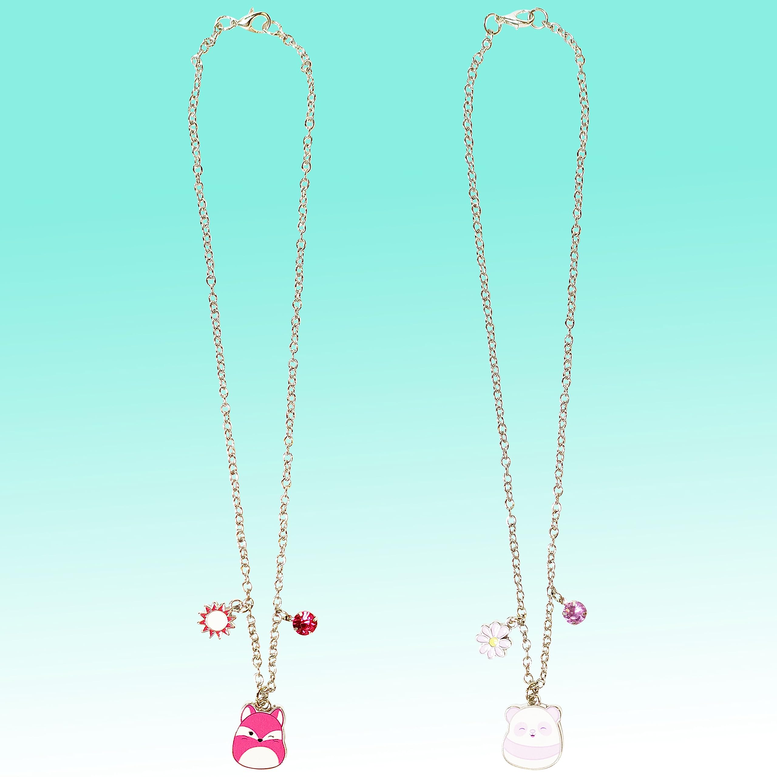 LUV HER Squishmallows Premium BFF Necklaces -Squishmallows Better Girls Jewelry - one Squishmallows for you one for your BFF - Ages 3+ - LuvHer Shop