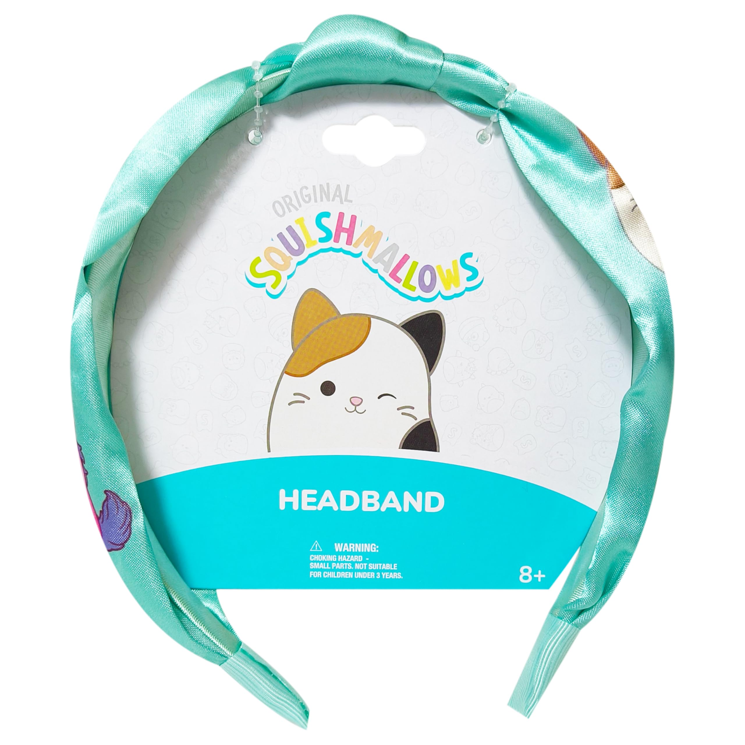 LUV HER Squishmallows Licensed Knotted Headband - Thick Headbands For Girls - One Size Fit All - Hair Accessories For Her Ages 3+ - LuvHer Shop