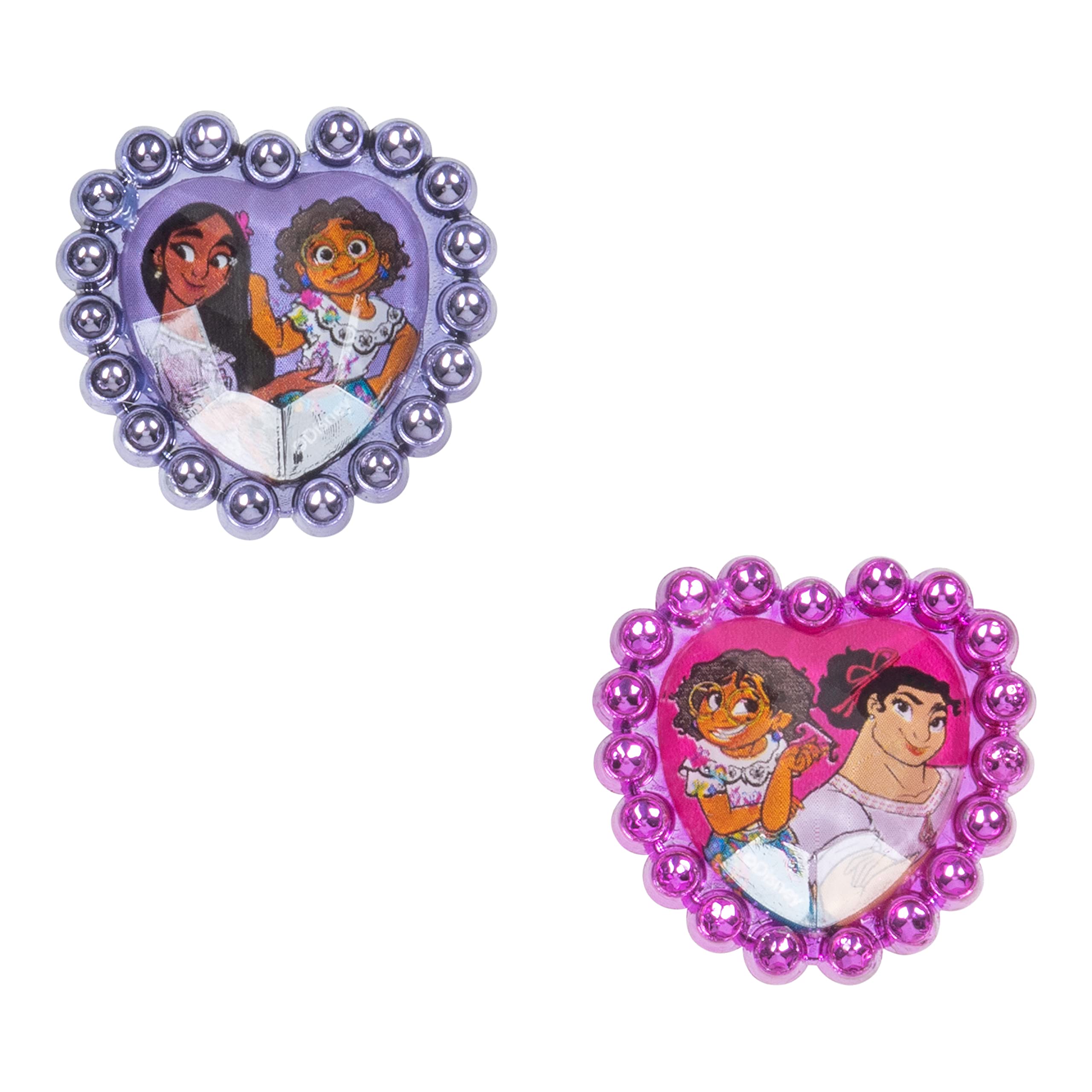 LUV HER Encanto Girls BFF 6 Piece Toy Jewelry Box Set with 2 Rings, 2 Bead Bracelets and Snap Hair Clips Ages 3+ - LuvHer Shop