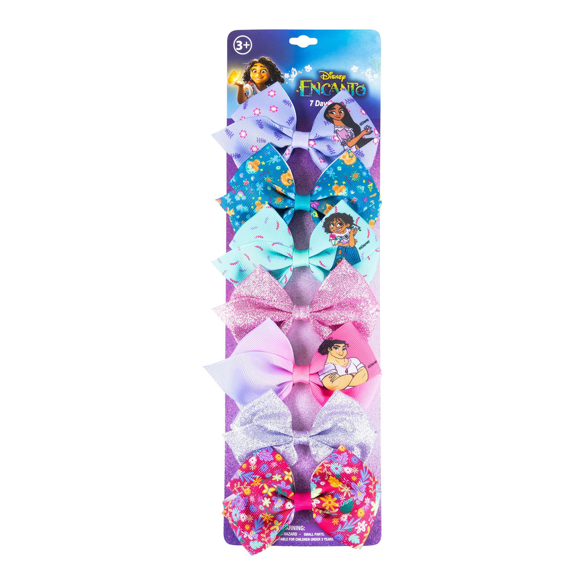 Disney Encanto Hair Bow Bundle - 7 Pack