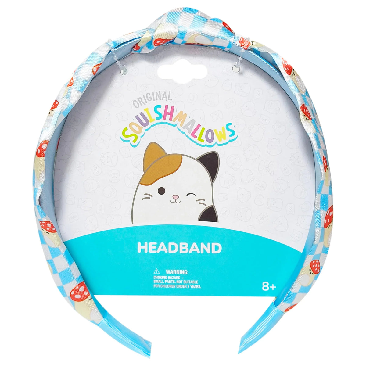 Licensed Squishmallows Knotted Headband - Thick and Durable Headbands