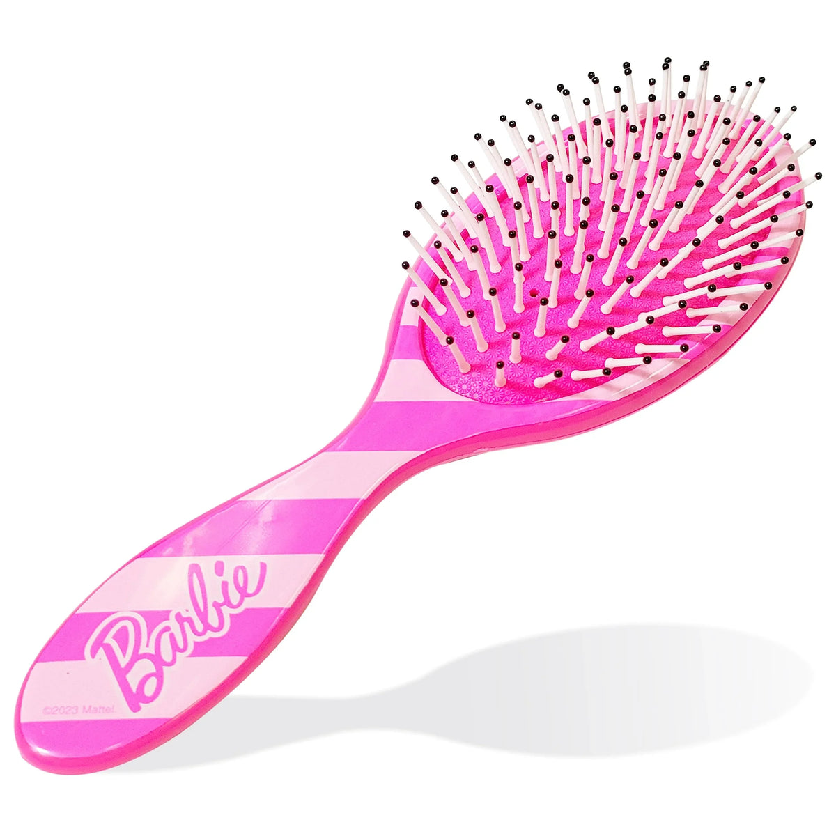 Barbie hair brush with pink and white stripes, girls' accessory from LuvHer Shop