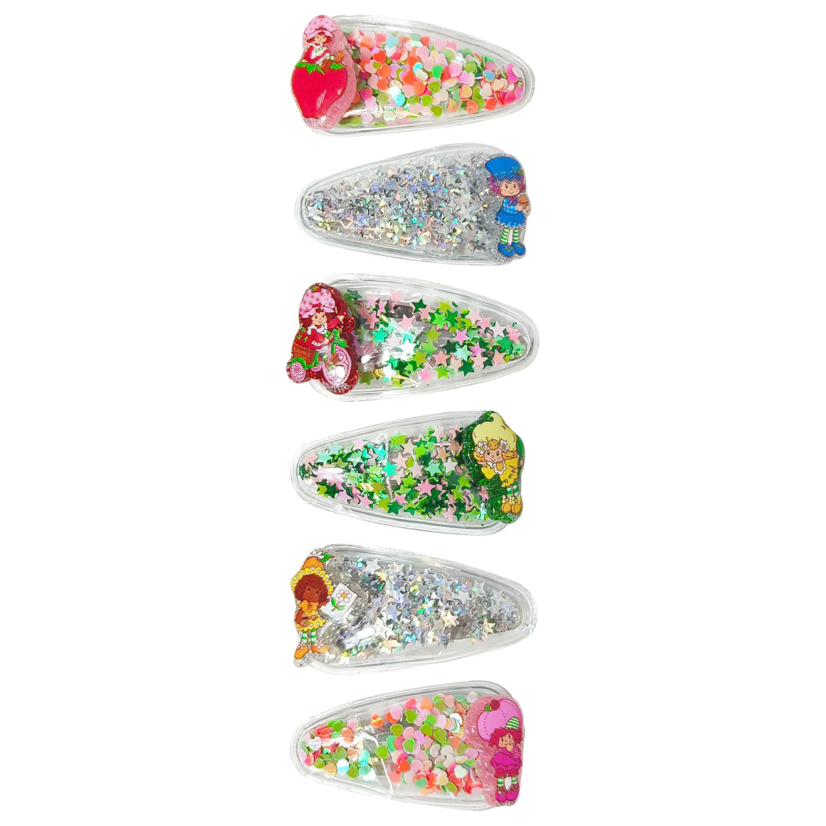 Strawberry Shortcake Hair Accessories for Girls – 6pc Cute...