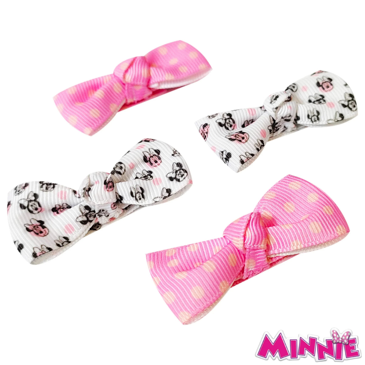 Baby Girl Bows 4 Fully Lined With Soft Fabric Baby Bows...