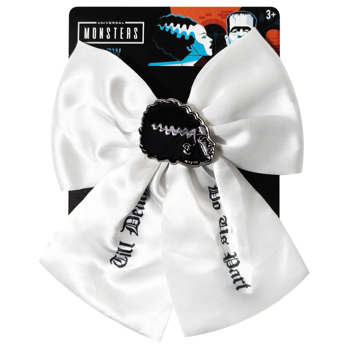 Universal Monsters Bride of Frankenstein Silk Hair Bow